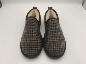 Factory Real Sheepskin Slippers Indoor Winter Shoes