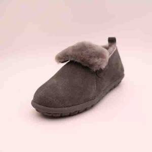 Winter warm fashion lady’s indoor sheepskin slippers