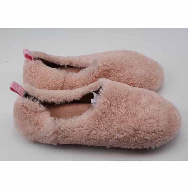 Quality Inspection for Lambskin Slippers - Lady Curl Fur sheepskin indoor slipper  – Yiruihe
