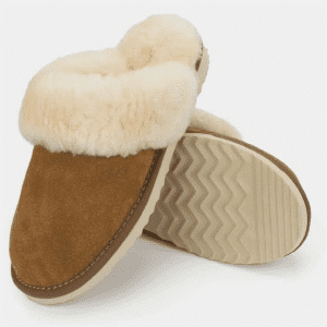 2021 Latest fleece cuff suede slippers