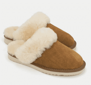 2021 Latest fleece cuff suede slippers