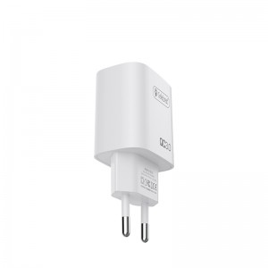 Factory Hot Sale Quick Charge 3.0 18W Ipagdiwang ang C-H2-EU Mobile Phone Charger