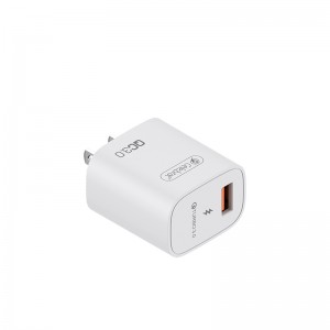 Factory Hot Sale Quick Charge 3.0 18W Celebrat C-H2-US Mobile Phone Charger