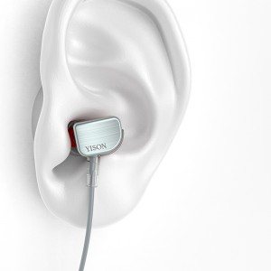 3.5 mm Xhuma Ama-earphone anentambo ane-Soft Silicon Earbuds Yison X600