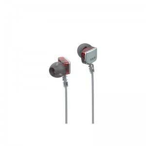 3.5 mm Plug ea Li-Earphone tse nang le Li-Earbuds tsa Silicon tse Soft Yison X600