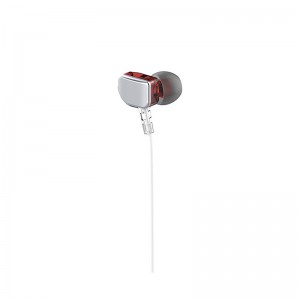 Правадныя навушнікі 3,5 мм з мяккімі крэмніевымі навушнікамі Yison X600