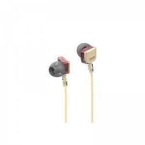 3,5 mm Plug Wired Earphones miaraka amin'ny Soft Silicon Earbuds Yison X600