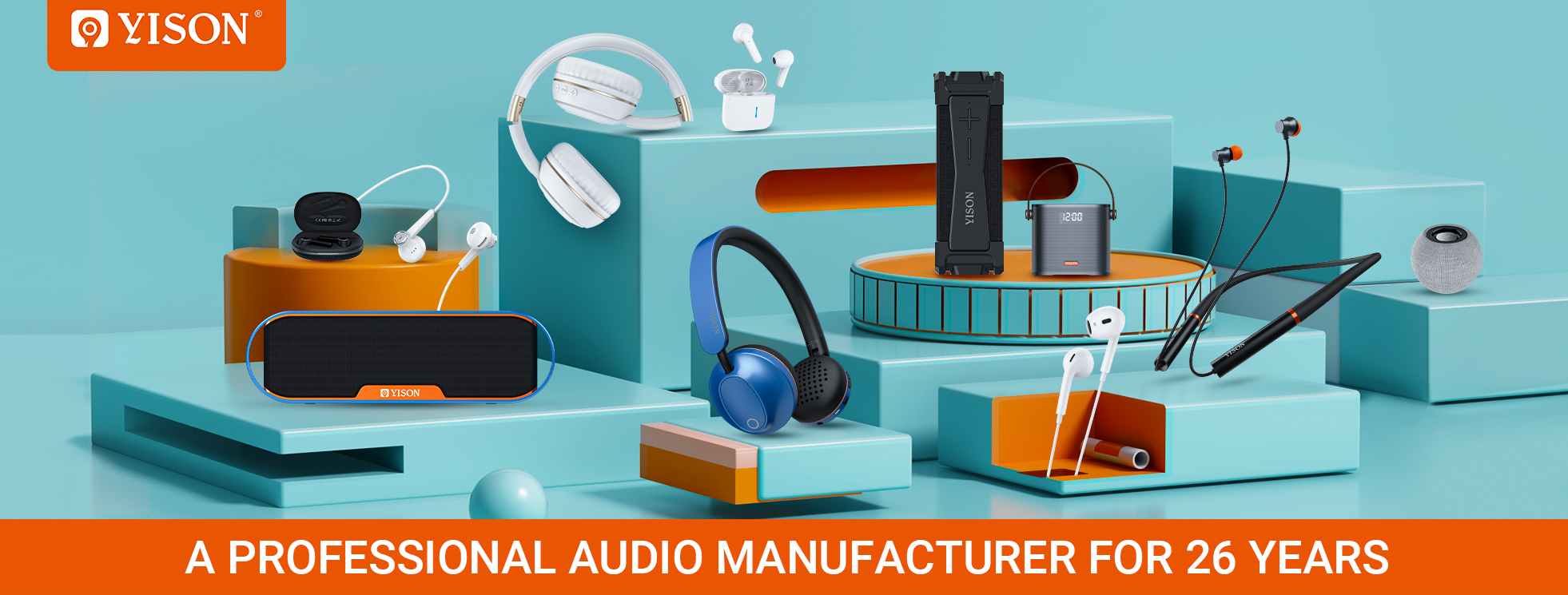 A professional audio manufacturer for 26 years