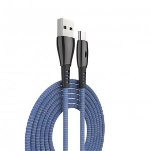 Factory CB-12 USB Cable għal Type-C Fast Charging Data Cable