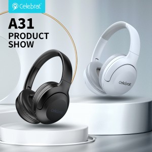 Zložljive prenosne Bluetooth slušalke Celebrat A31