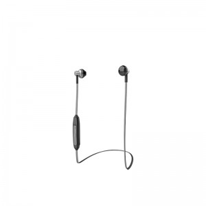 Sineeske gruthannel Kt-02 Wired Earbuds Noise-cancelling earphones mei mikrofoan foar muzyk / petearen