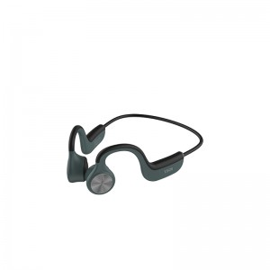 Top Sale BT 5.0 Bone Conduction Headphones with Microphone Waterproof Wireless Earphones for Running BC-1
