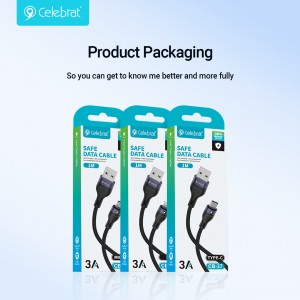 Celebrat CB-37 Charging & Transfer Cable For IOS, Anti-oxidation and Corrosion