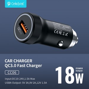 Ankalazao ny CC-06 Fast Charging Car Charger