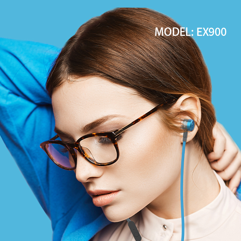 Veľkoobchodné super basové slúchadlá YISON EX900 pre káblovú komunikáciu a slúchadlá do uší