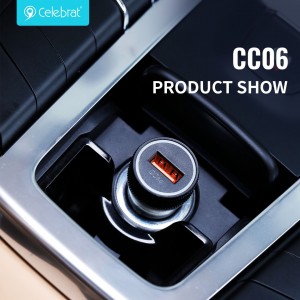 Carregador de cotxe multifuncional de nova versió de Celebrat CC06