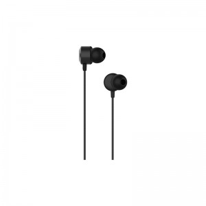 Groothandel hoë kwaliteit goedkoop swart 3.5 mm-koppelvlakvorm bedrade oortelefoon G18