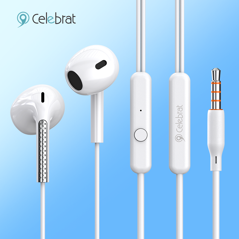 Celebrat G28 Wired Earphones With Surging Bass that Touch the Heartstrings