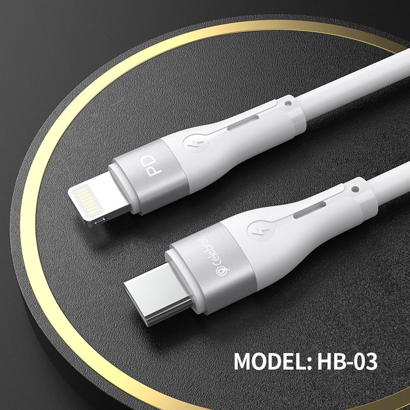 2022 Amazon Hot Sale 1m USB Tipe C Cable 20W PD ngecas Gancang