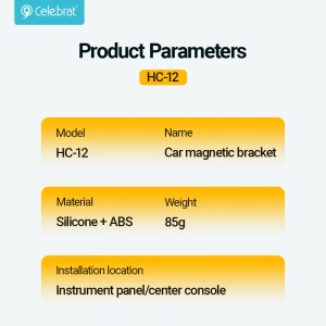 Celebrat HC-12 Magnetic Suction Wholesale Car Holder, Various Installation Methods, Easily Cope With Various Vehicle Models