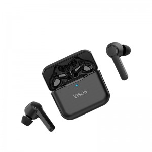 Търговия на едро с безжични слушалки YISON T5 TWS earbud 5.0 версия с водоустойчивост