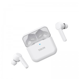 Трговија на големо со безжични слушалки YISON T5 TWS, 5.0 верзија за ушни слушалки со водоотпорна