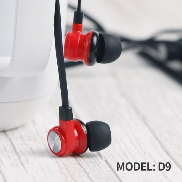 Fone de ouvido com fio de alta qualidade Celebrat-D9 para telefones iPhone e Android