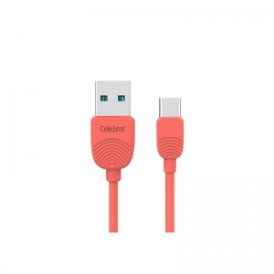 Cable de carga rápida tipo C por xunto de fábrica Cable de datos USB-C para cable Pd do teléfono