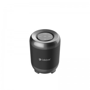 Voice assistant Celebrat FLY-3 stereo round TWS wireless speaker with TF