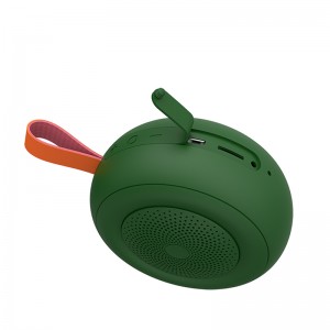 Fabréck personaliséiert Portable Creative Bluetooth Wireless Mini Speaker mat faarwege Liicht fir Kanner Kaddo