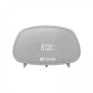 Yison New Arrival WS-1 högtalare trådlös bärbar högtalare med väckarklocka