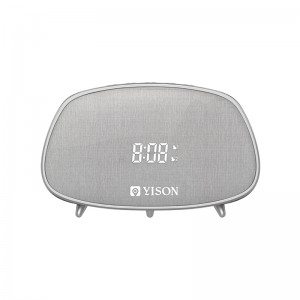 Yison nova chegada WS-1 alto-falante portátil sem fio com despertador
