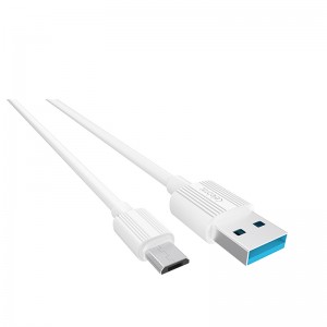 TPE USB 2.0 kabeļa ātrā lādētāja datu kabelis