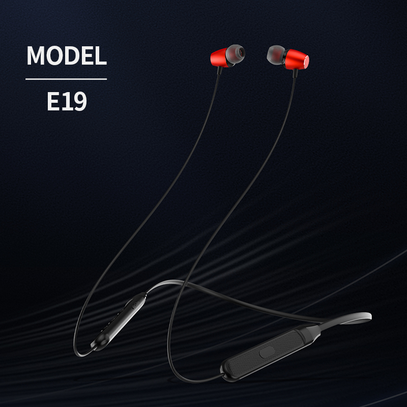 NEW YISON E19 Soft Neckband earphone wireless headset with deep bass Featured Image