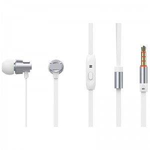 Ενσύρματα in-ear ακουστικά μεταλλικά χαμηλής προφοράς 3,5 mm Celebrat-C8 Wire-Controlled Sports Game Universal