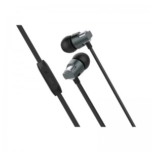 Wired in-Ear Headphones Metal Low-Accent 3.5mm Mhemberero-C8 Waya-Inodzorwa Nemitambo Game Yese