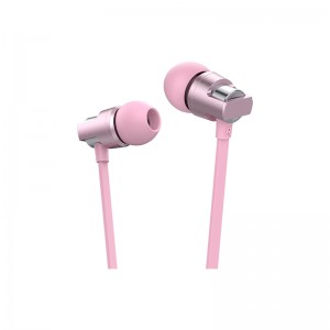 Жичени слушалки за во уво Метални со низок акцент 3,5 мм Celebrat-C8 со жица контролирана спортска игра Универзална