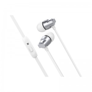 Wired in-Ear Headphones Metal Low-Accent 3.5mm Celebrat-C8 Wire-Controlled Sports Game Universal