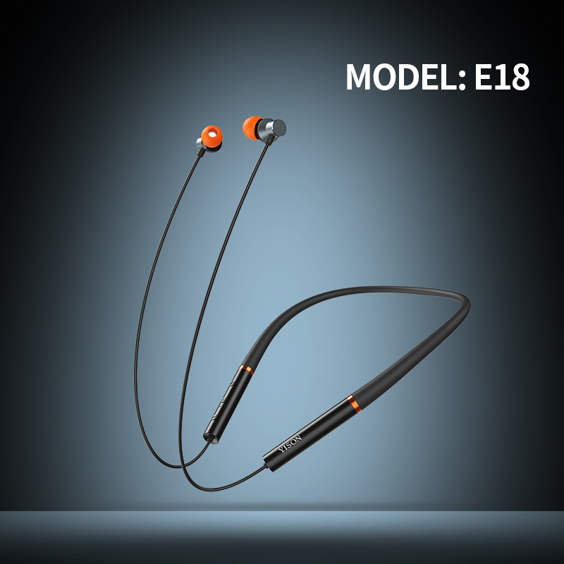 New Release YISON E18 Skin Friendly Wireless Neckband Sports Earphone HIFI Sound Quality HD Calls