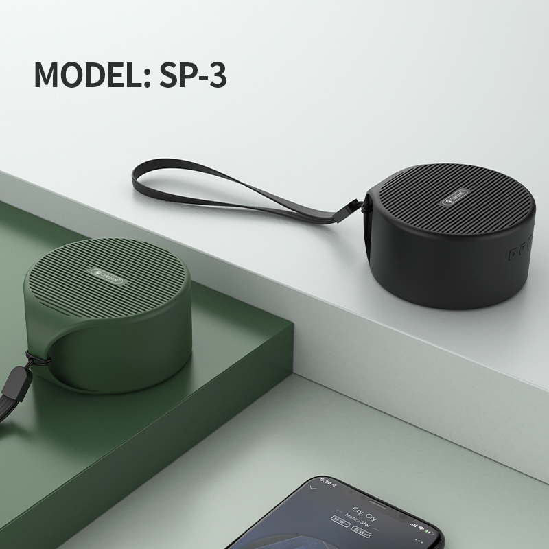 Bluetooth Tailgate Speaker Suppliers –  New Release Celebrat SP-3 Small Portable Wireless Mini TWS Speaker  – YISON