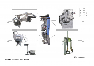 Automatic winder accessories for spindle