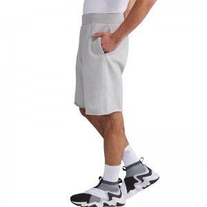 Custom Mens Sweatpant Shorts Weave Cut-Off Walk Shorts