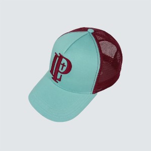 Fashion Two-color Tone Baseball Caps Chenille Embroidery Trucker Hats