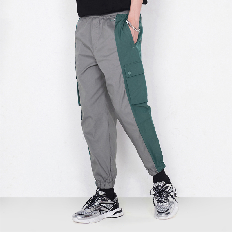 Colorblock cargo joggrt pants (1)