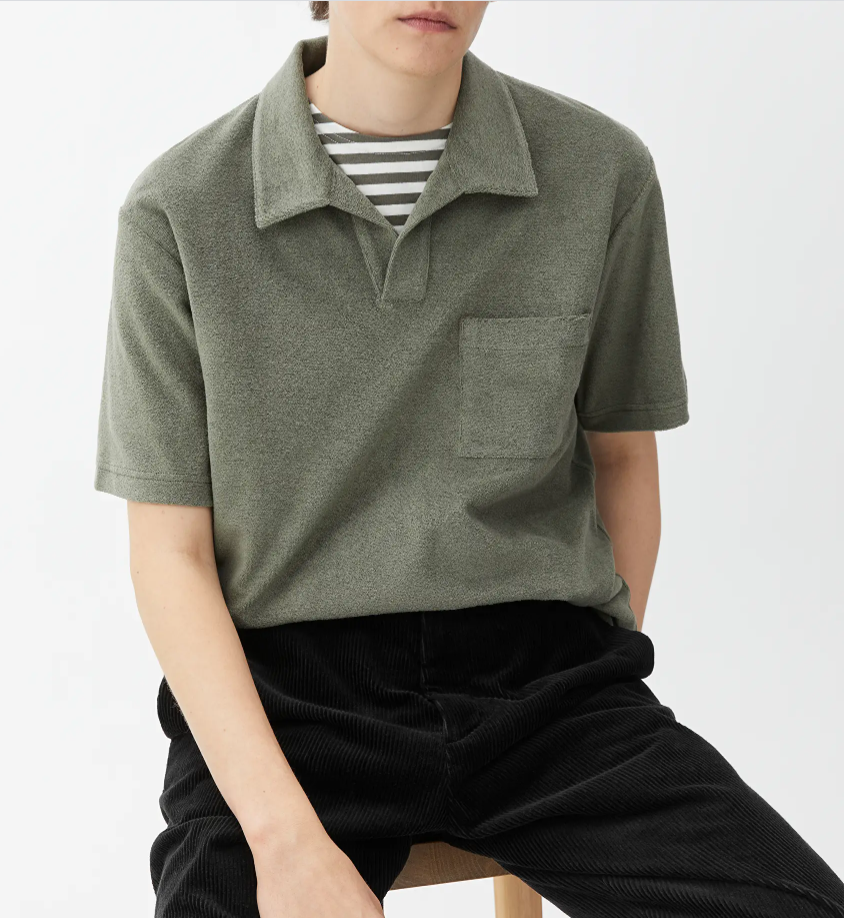 Super Purchasing for Custom Dri Fit Long Sleeve Shirts - Fashion Men Chest Pocket Cotton Towlling Polo T-shirt  – Yiwan