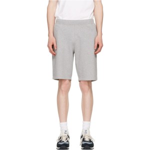 Knee Length Sweat Shorts Cotton French Terry Loopback Shorts