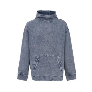 China OEM Graphic Print Sweatshirt - Cozy Sweatshirt Factory High Cowl Neck Washed Hoodie Sweatshirts  – Yiwan
