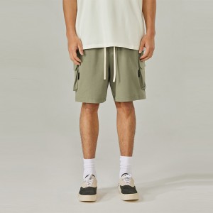 Factory Cheap Loose Fit Work Pants - Chic Men Cargo Shorts Heavy Cotton Tatical Sweatshorts – Yiwan