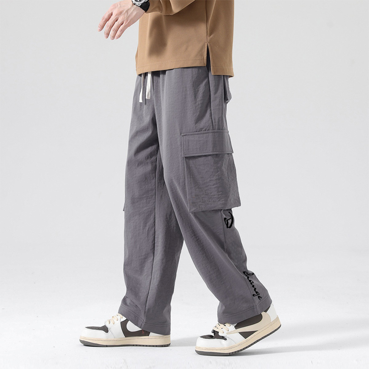 Lightweight Windbreaker Trousers Pockets Utility Pants Featured Image