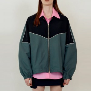 Trendy Women Multi Color Windbreaker Jumper Jackets